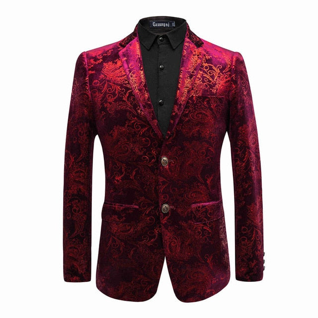 Paisley Floral Blazer