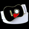 Guitar Shape Buckle Belt