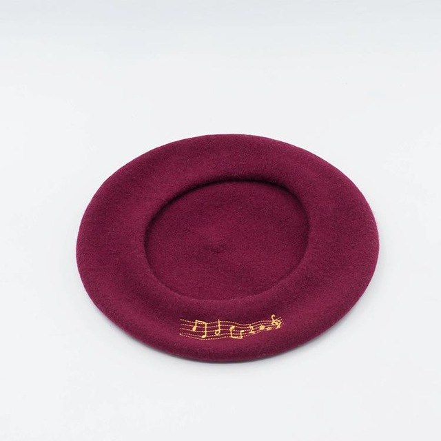 Musical Note Beret Flat Caps