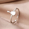 Minimalist Guitar Adjustable Ring