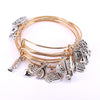 5pcs Mixed Musical Note Bangle