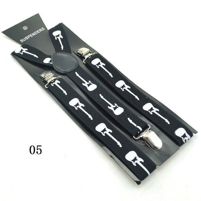 Music Note Braces Suspender