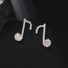 Music Quaver Eighth Note Earrings