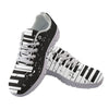 Music Notes & Piano Print Mesh Sneakers