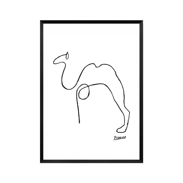 Minimalist Pablo Picasso Abstract Wall Art