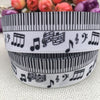 Musical Printed Grosgrain Ribbon