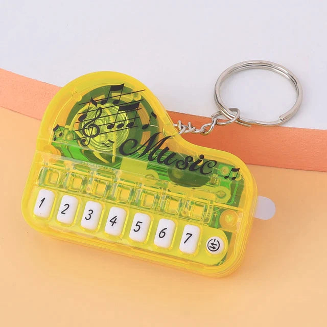 Mini Music Electronic Piano Keychain