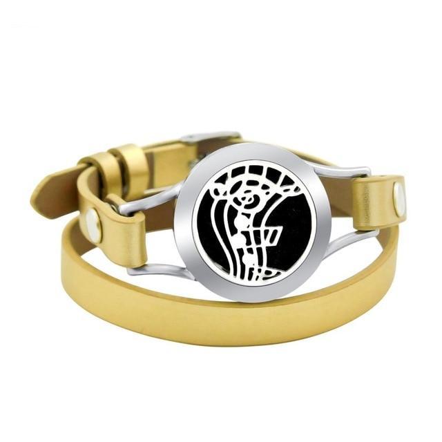 Music Note Oil Diffuser Bracelet