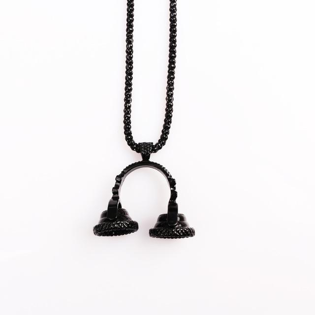 Music Headset Long Necklace