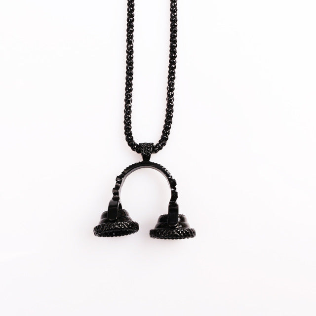 Free - Music Headset Long Necklace