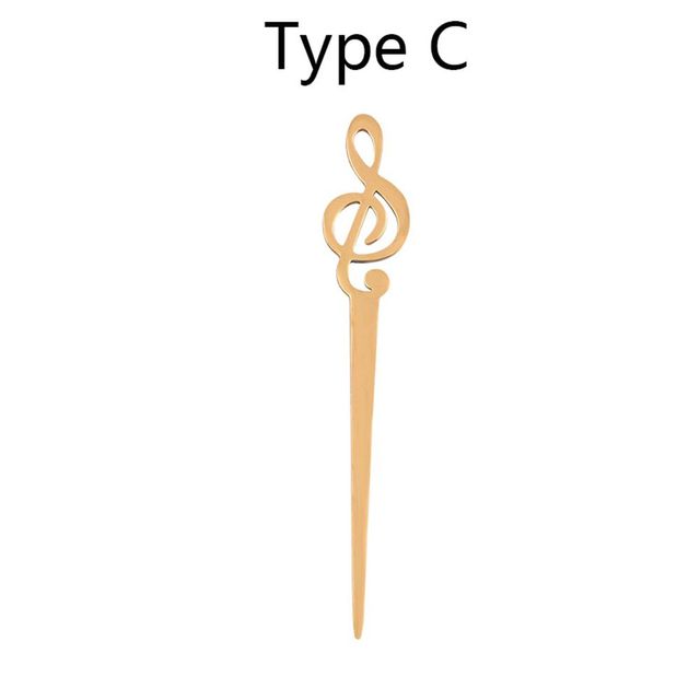Treble Clef Fruit Fork Set