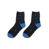 3 pairs/set Colorful Music Notes Men's Socks - navy 3pairs - { shop_name }} - Review