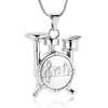 Unique Drum Set Necklace