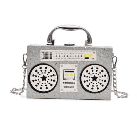 Radio Clutch Handbag