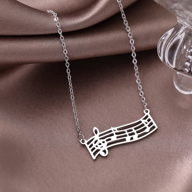 Music Scores Necklace