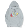 3D Music Letter Hoodies - Grey / S - { shop_name }} - Review