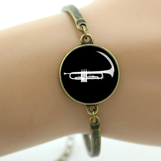 Vintage Music Instruments Bracelet