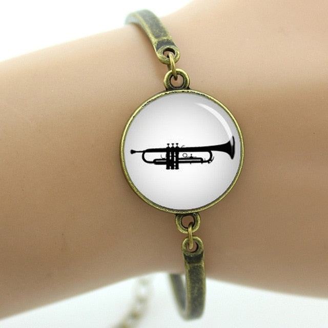Vintage Music Instruments Bracelet