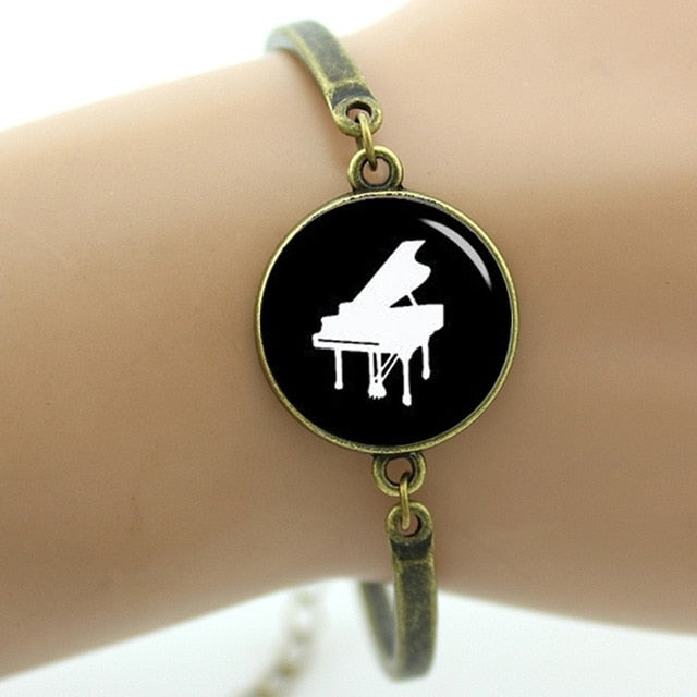 Vintage Music Instruments Bracelet