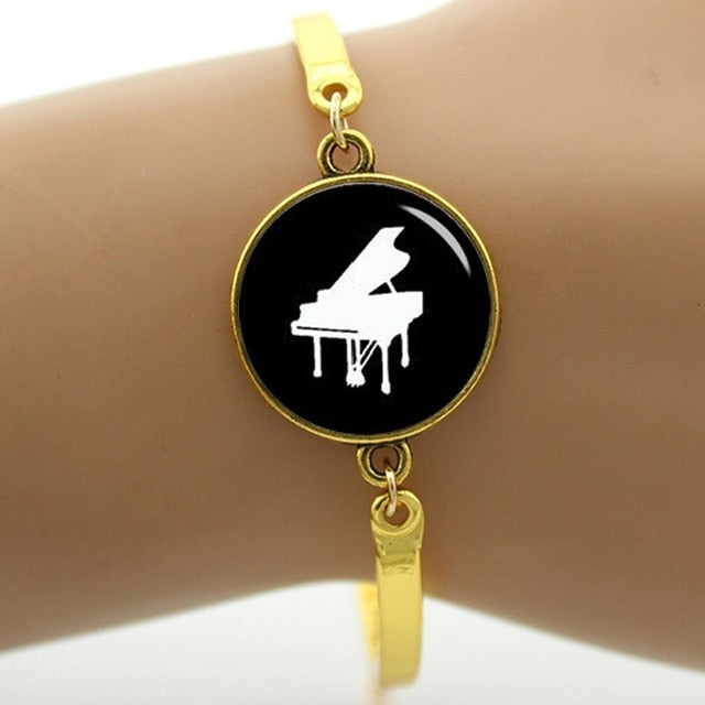 Vintage Music Instruments Bracelet