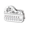 Mini Electronic Piano Keychain Toy