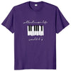 Piano Lover Music Quote T-shirt