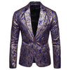 Bronzing Pattern Blazer