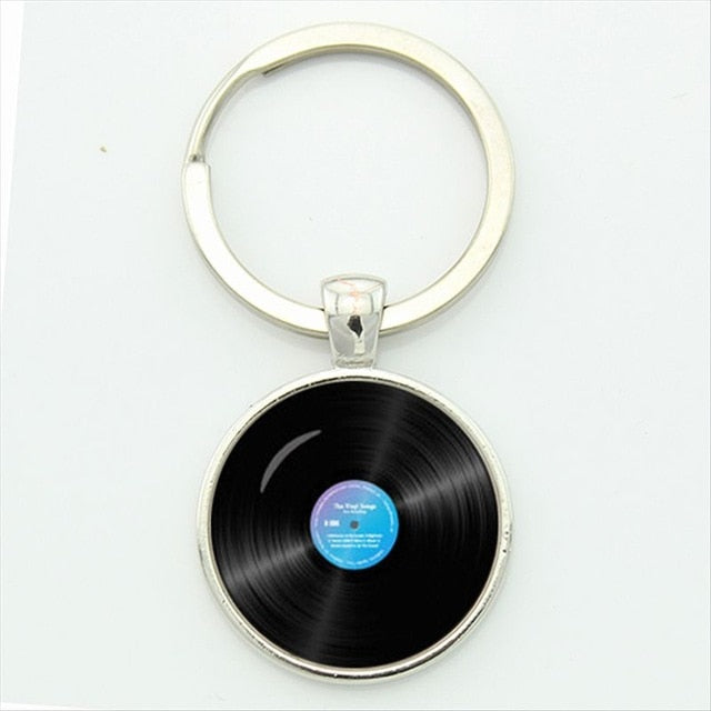 Vinyl Record Keychain