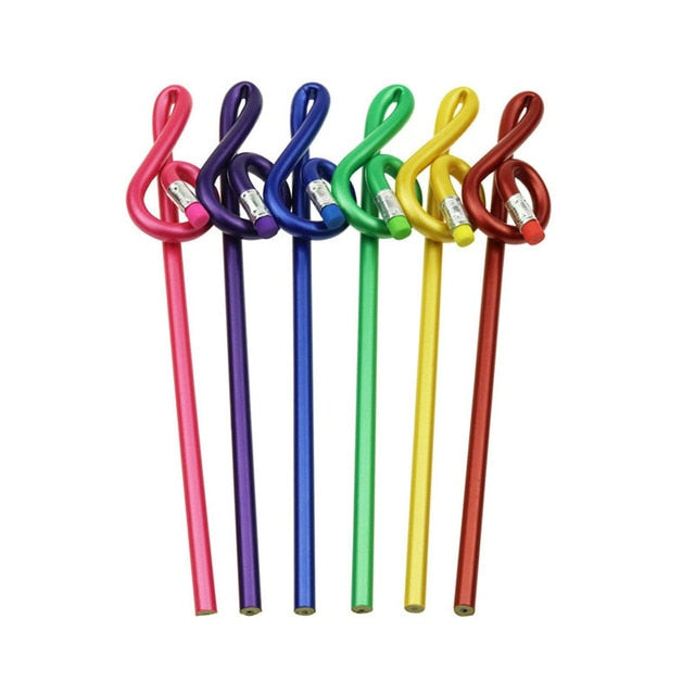 6pcs Music Pencil Set