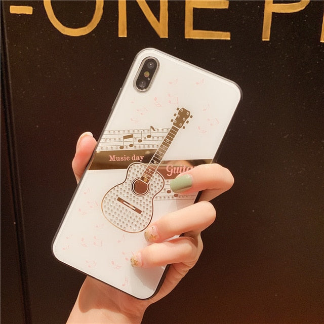 Glitter Guitar Phone Case