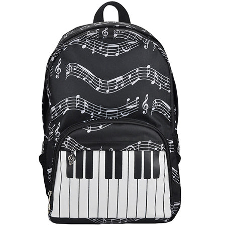 Music Score & Piano Backpack