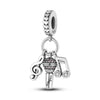 Guitar Microphone Dangle Charm