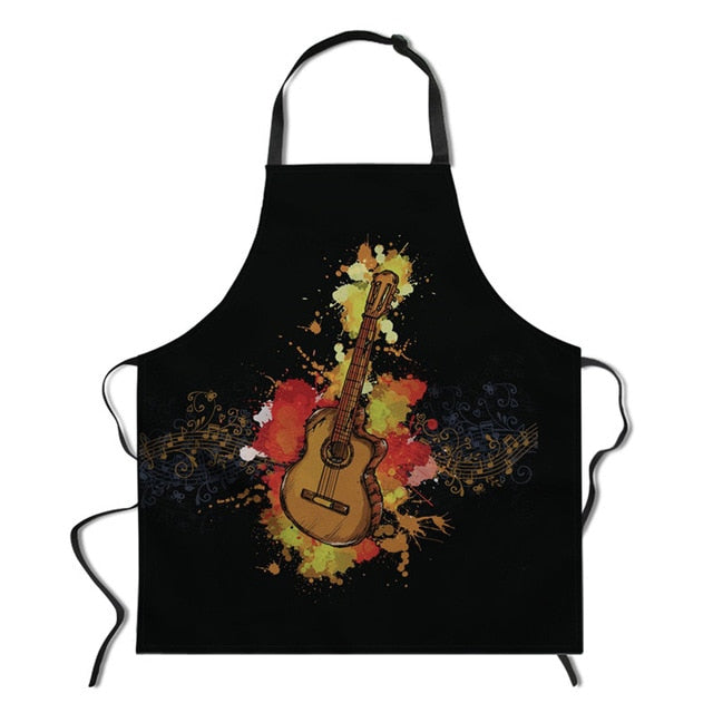 Music Note Chef Apron