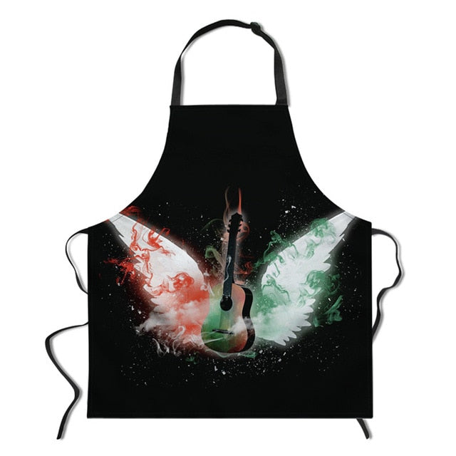 Music Note Chef Apron