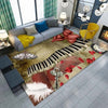 Piano Music Carpet