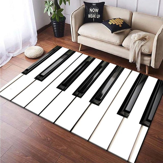 Piano Music Carpet