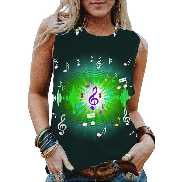 3D Print Music Tank Top