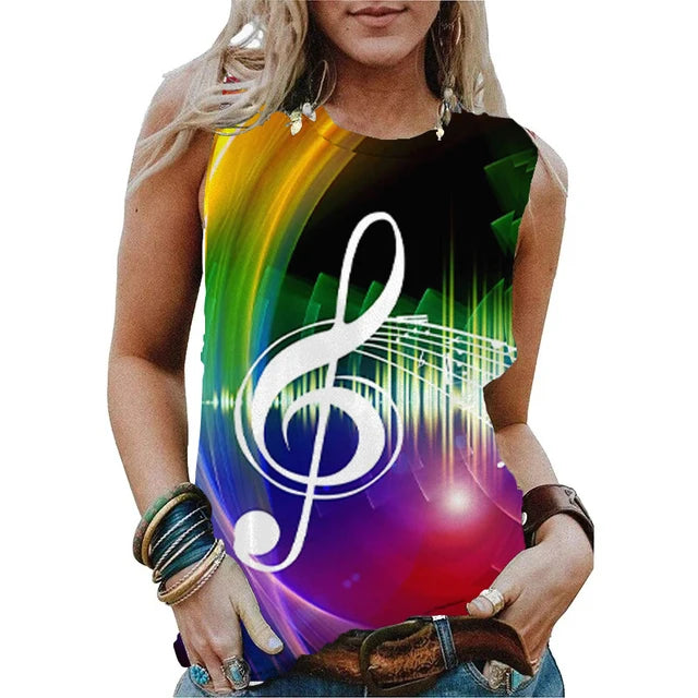 3D Print Music Tank Top