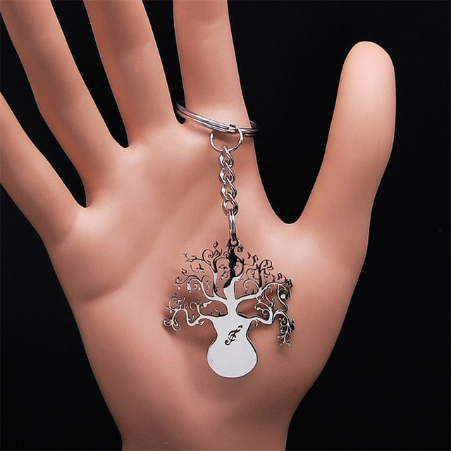 Guitar Tree Of Life Necklace