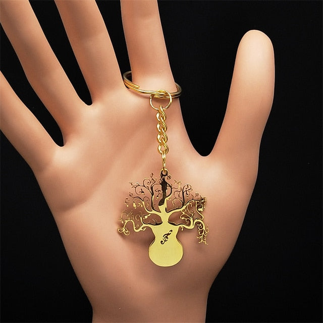 Guitar Tree Of Life Necklace