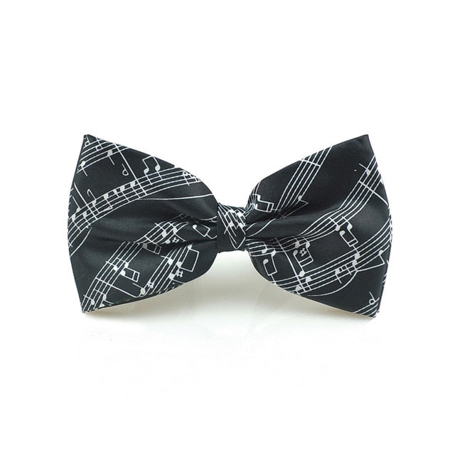 Free - Musical Notes Classic Bow Tie