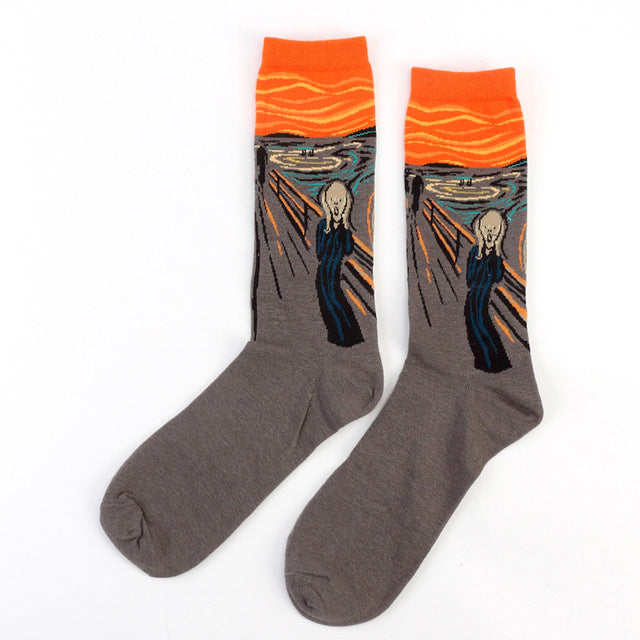 Van Gogh Retro Socks