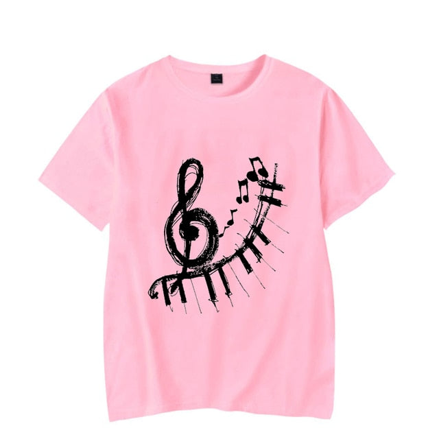 Music Note Piano Luminous T-Shirt