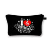 Music Print Cosmetic Bag