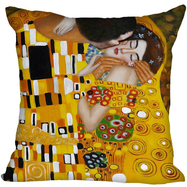 Gustav Klimt Pillow Cover