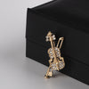 Classic Violin Brooch