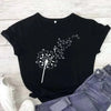 Simple Music Notes Printed T-shirt