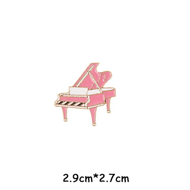 Musical Instruments Enamel Pin Collection