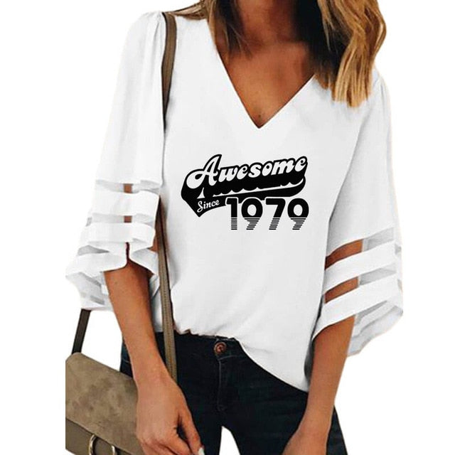 Made In 1979 Awesome Casual Top
