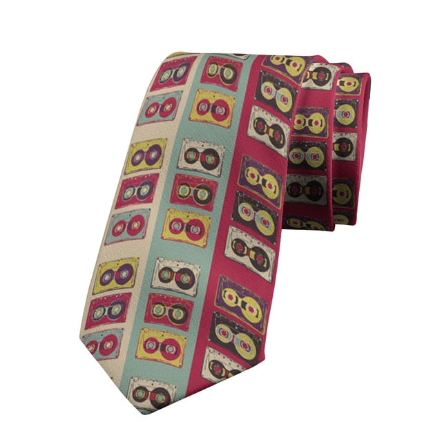 3D Printed Cassette Tape Tie